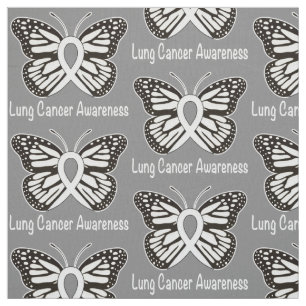 Tecido Fita da consciência da borboleta do câncer