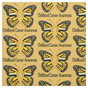 Tecido Fita da consciência da borboleta do cancer da