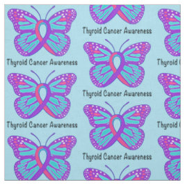 Tecido Fita da consciência da borboleta do cancer de