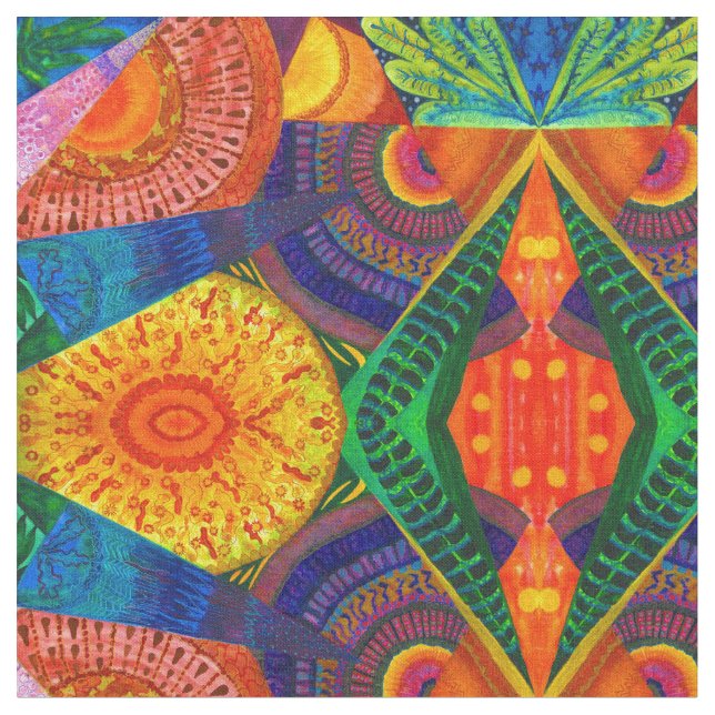 Tecido Flamenco. (Detalhe)