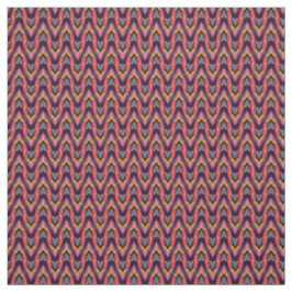 Tecido Flaming Bargello
