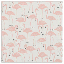 Tecido Flamingo Desenhado à Mão | Costura e Patchwork Tro
