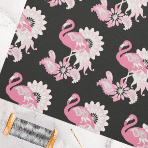 Tecido Flamingo Rosa-Rosa-Rosa-Paisley Moderno