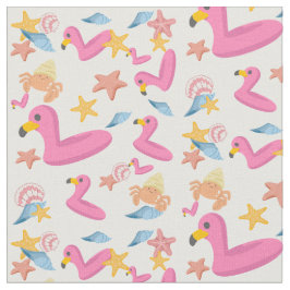 Tecido Flamingo summer party 