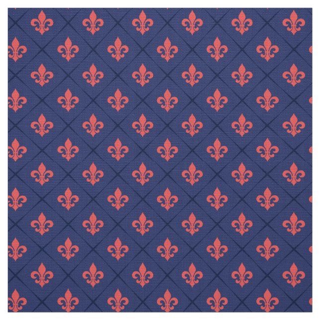 Tecido Fleur De Lis Pattern (Modelo)