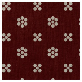 Tecido Fleur Dot - Burgundy