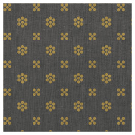 Tecido Fleur Dot - Carvão