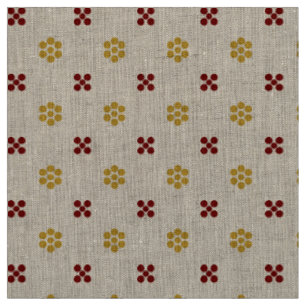 Tecido Fleur Dot Natural