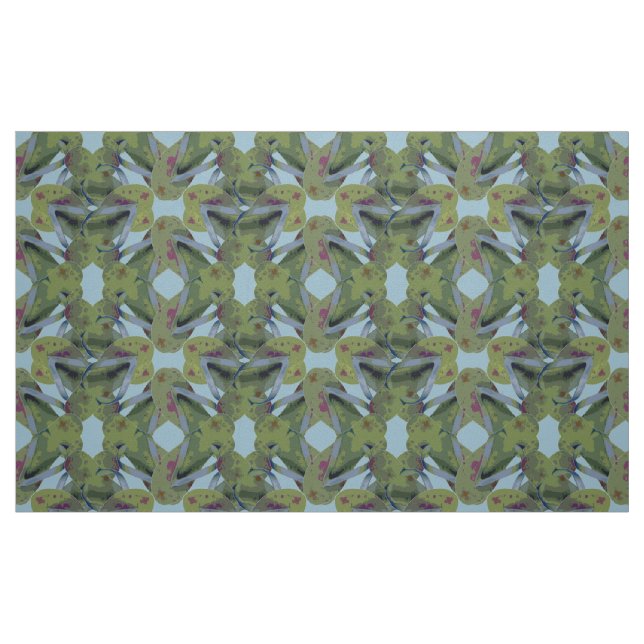 Tecido Flipflops Design Verde Escuro (Fat Quarter)