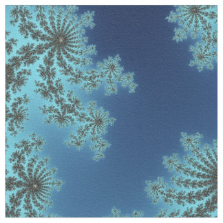 Tecido Floco de neve de Mandelbrot - design do fractal