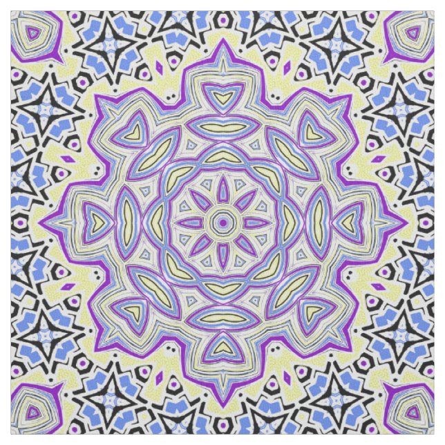 Tecido Floco de neve de ornamento (Modelo)