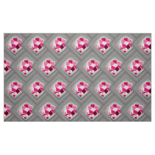 Tecido flor de abstrato fuchsia