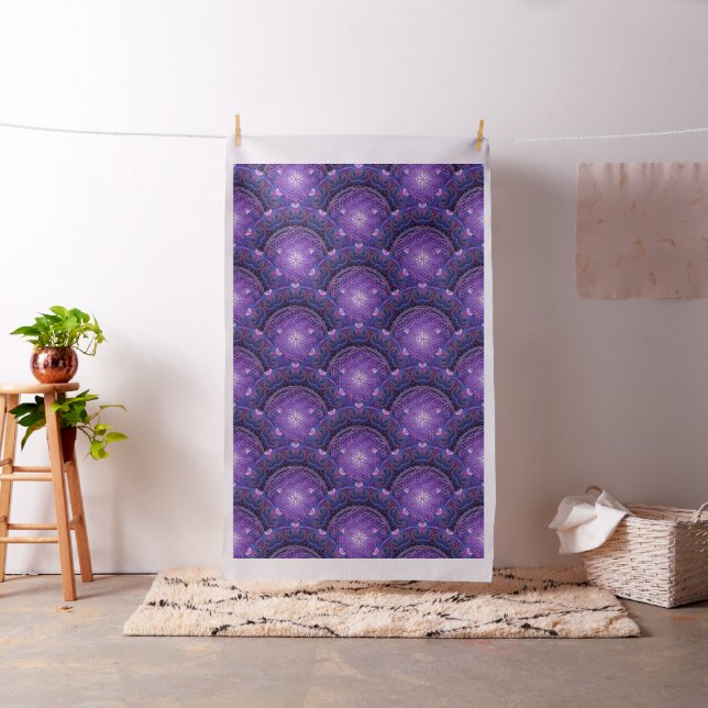 Tecido Flor de DES Lebens da vida/Blume - mandala mim (In Situ)
