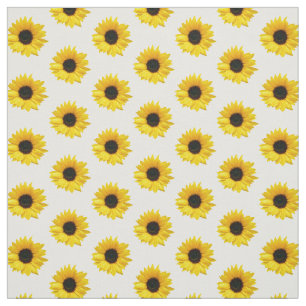 Tecido Flor de Girassol Amarelo-Russo Floral