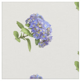 Tecido Flor de Hydrangea Azul