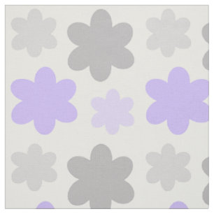 Tecido Flor Floral Lavanda Roxo