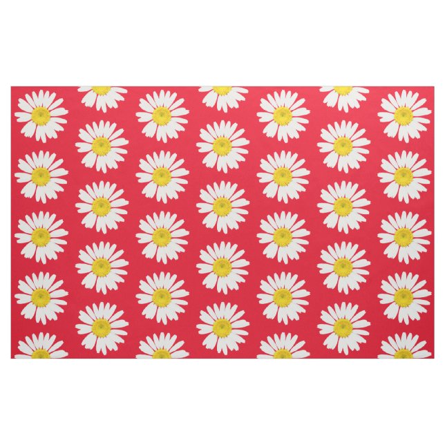 Tecido Flor margarida (Fat Quarter)