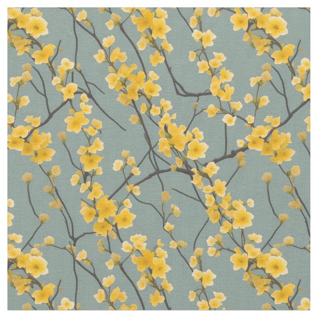 Tecido Flor Palo-Verde - 2 (Detalhe)