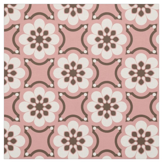 Tecido Flor rosa (Modelo)
