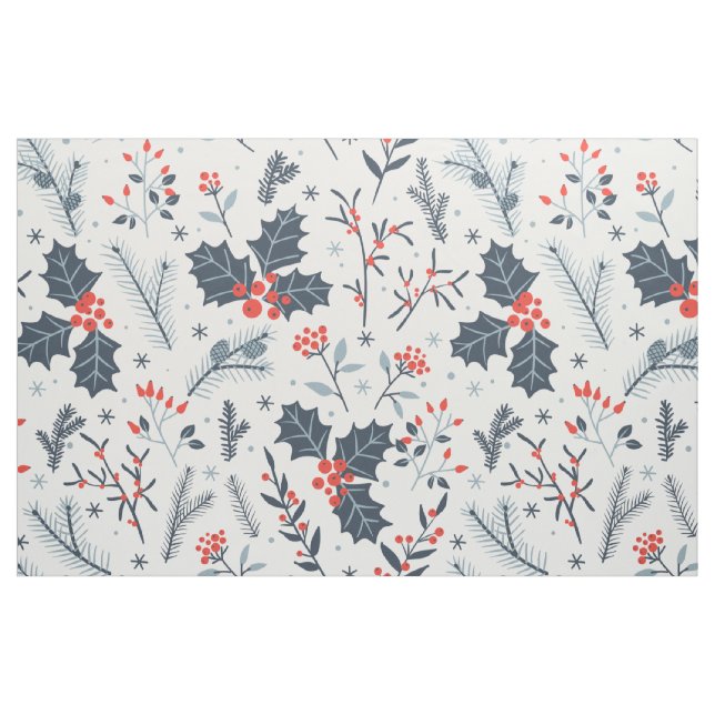 Tecido Flora de inverno (Fat Quarter)