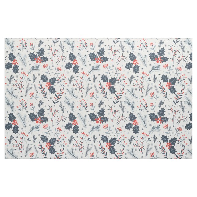 Tecido Flora de inverno (Fat Quarter)