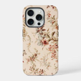 Tecido Floral Antiquado