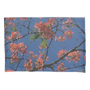 Tecido Floral, Azul