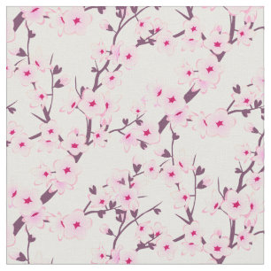 Tecido Floral Cherry Blossoms
