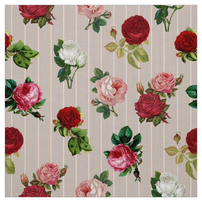 Tecido Floral Chic Upholstery pelo Yard (Modelo)