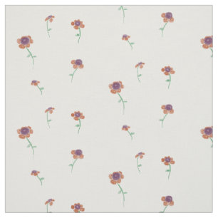 Tecido Floral de Padrão