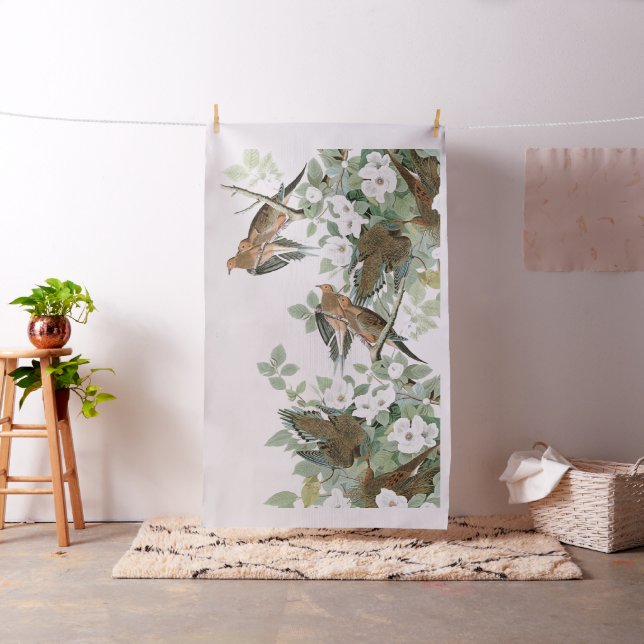 Tecido floral dos animais selvagens dos pássaros (In Situ)