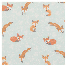 Tecido Floral Foxy por impressões de Origami