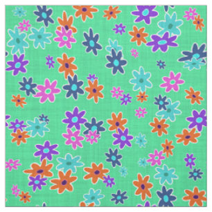 Tecido Floral Incolor Padrão