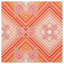 Tecido Floral Moderno