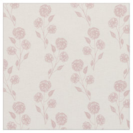 Tecido Floral Neutro