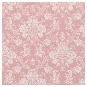 Tecido Floral Romântico-Imagem-Pastel-Rosa