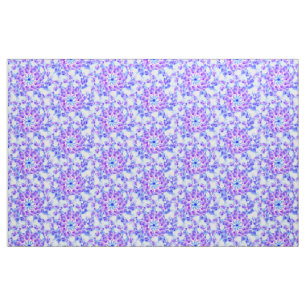 Tecido floral roxo da mandala