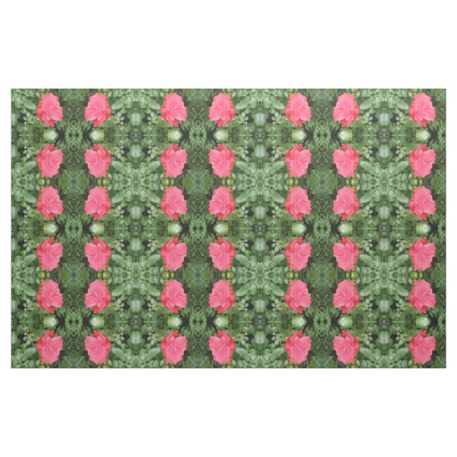 Tecido Floral Selvagem Rosa (Fat Quarter)