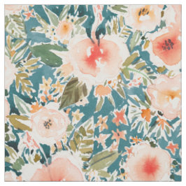 Tecido Floral tropical do HIBISCUS NIGHTSWEATS