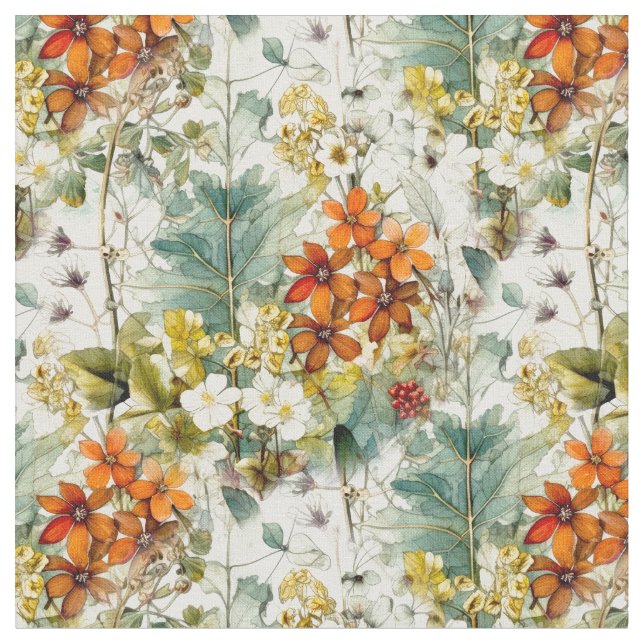 Tecido Flores, arte natural (Detalhe)