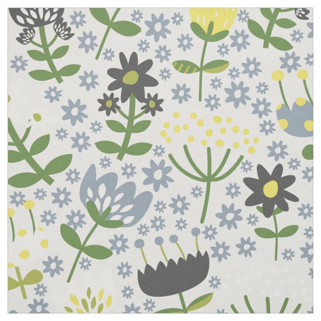 Tecido Flores coloridas (Modelo)