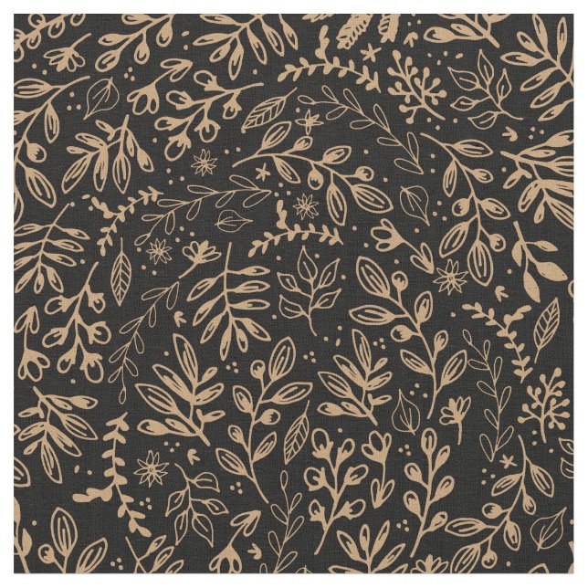 Tecido Flores da colheita (Detalhe)