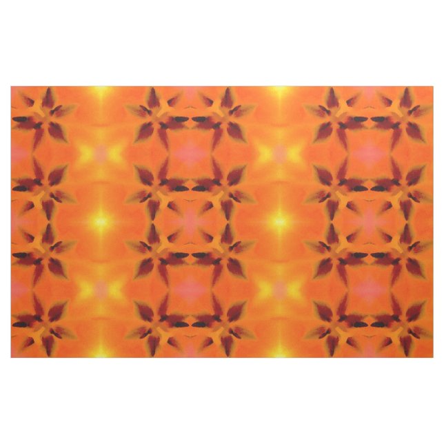 Tecido Flores de Abóbora (Fat Quarter)