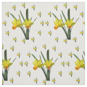 Tecido - Flores de Daffodil