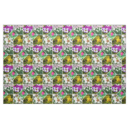Tecido Flores de primavera