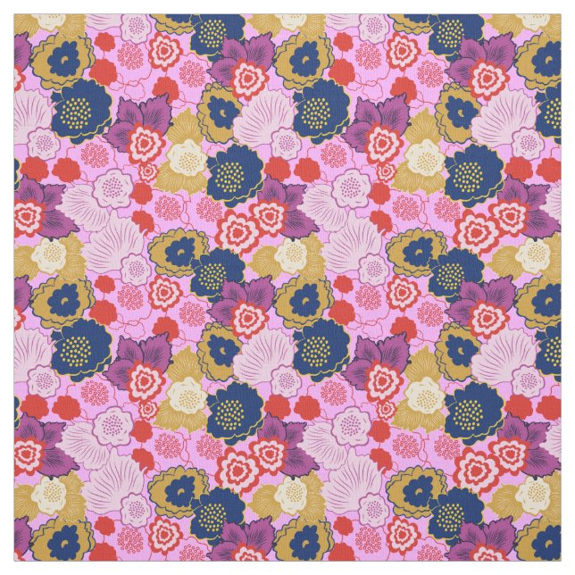 Tecido Flores de primavera (Modelo)
