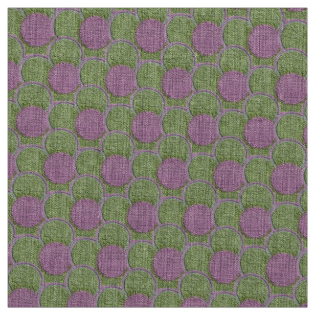 Tecido Flores de Textura Verde e Rosa (Modelo)