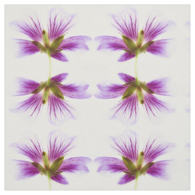 Tecido Flores Roxas (Modelo)