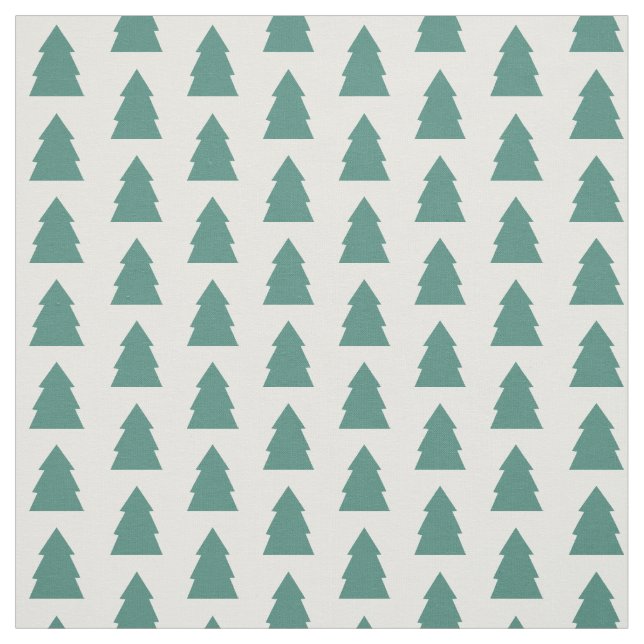 Tecido Floresta de Árvore de Natal (Modelo)