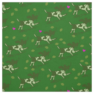 Tecido Floresta do amor